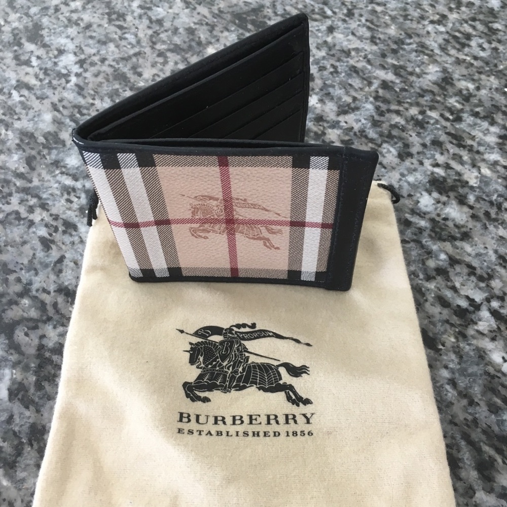 Authentic Burberry Wallet